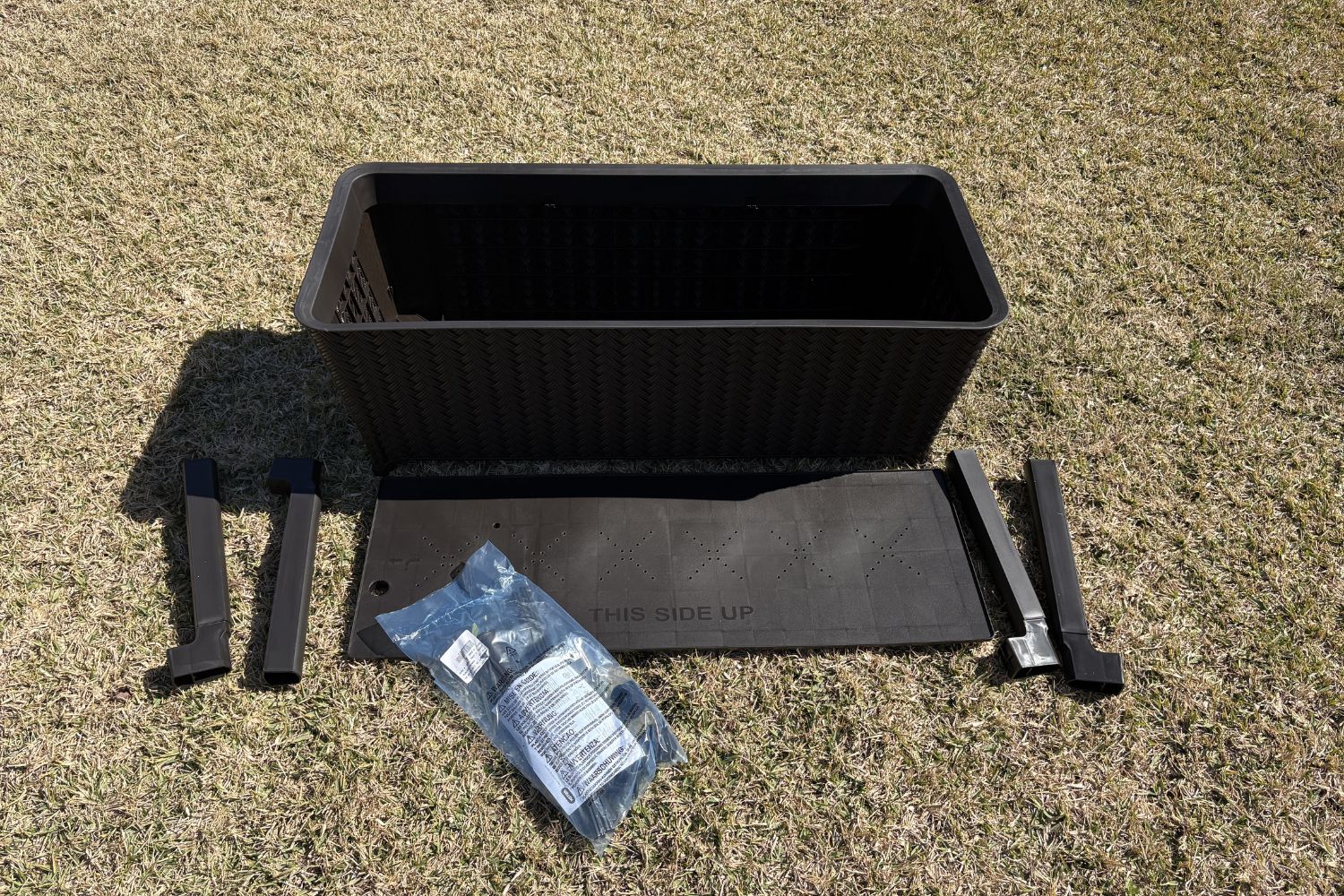 Keter Raised Garden Bed assembly