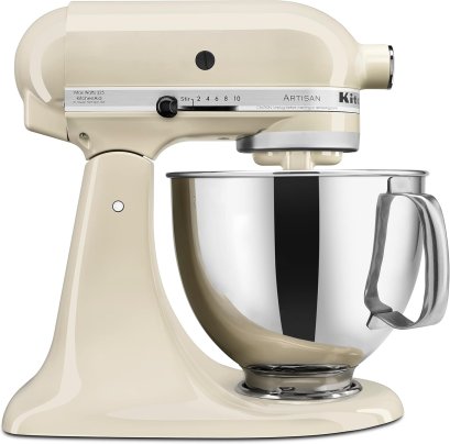 KitchenAid Artisan Series 5 Quart Tilt Head Stand Mixer on white background