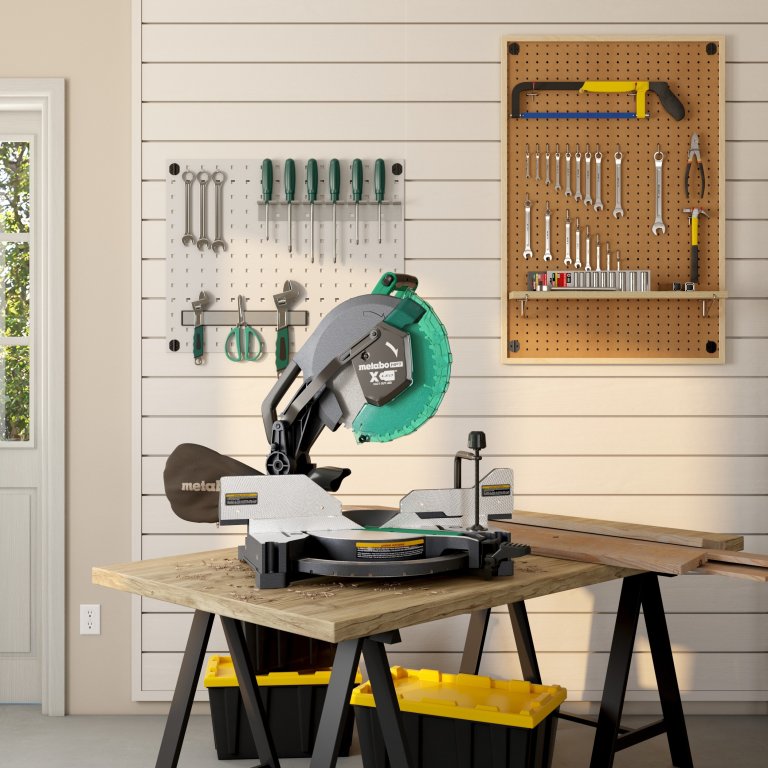 Metabo Freebie at Lowe's Metabo HPT 12-Inch Dual Bevel Compound Corded Miter Saw (C12FDHBM)