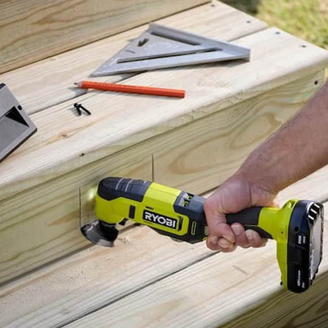 Ryobi Outdoor Spring Savings at The Home Depot Ryobi ONE+ 18V Multi-Tool & 5 in. Sander Combo