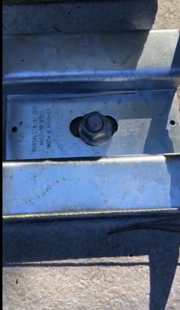 ABA ZMAX Adjustable Standoff Post Base close-up