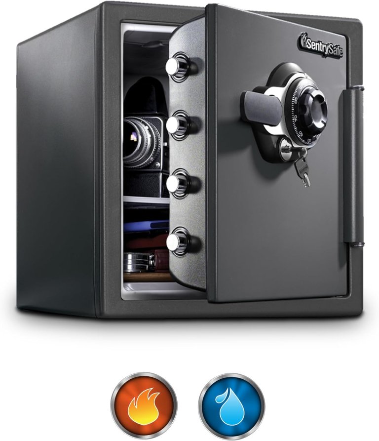 SentrySafe fireproof safe.