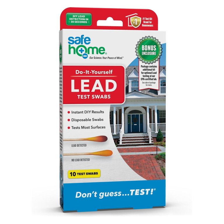 The Best Lead Test Kits Safe Home Lead in Solids Combo Test Kit
