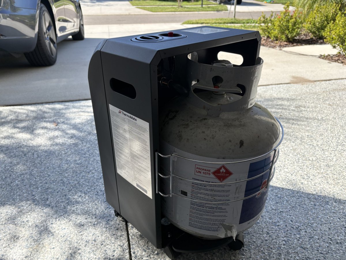 Thermomate gas garage heater