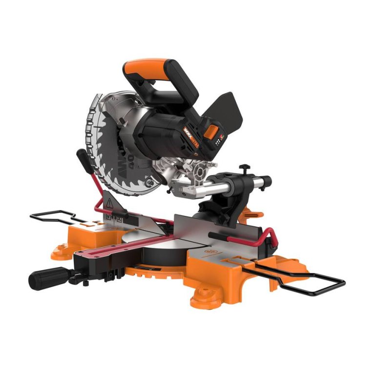 Worx Power Share 7¼” Cordless Sliding Miter Saw Kit