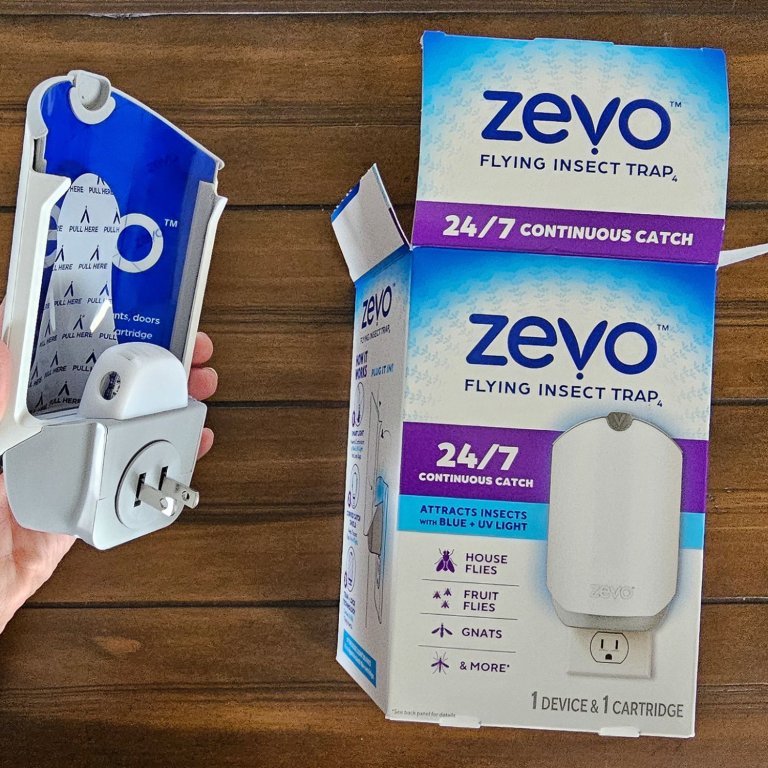 Zevo Flying Insect Trap close up