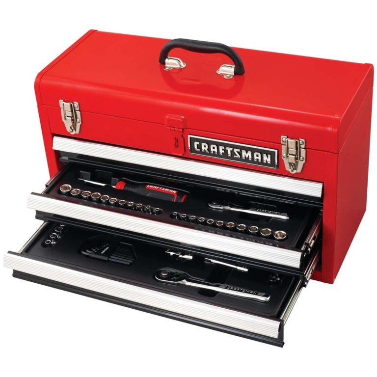 Ace Craftsman Tool Boxes Roundup Craftsman 104-Piece Mechanics Tool Set with Case