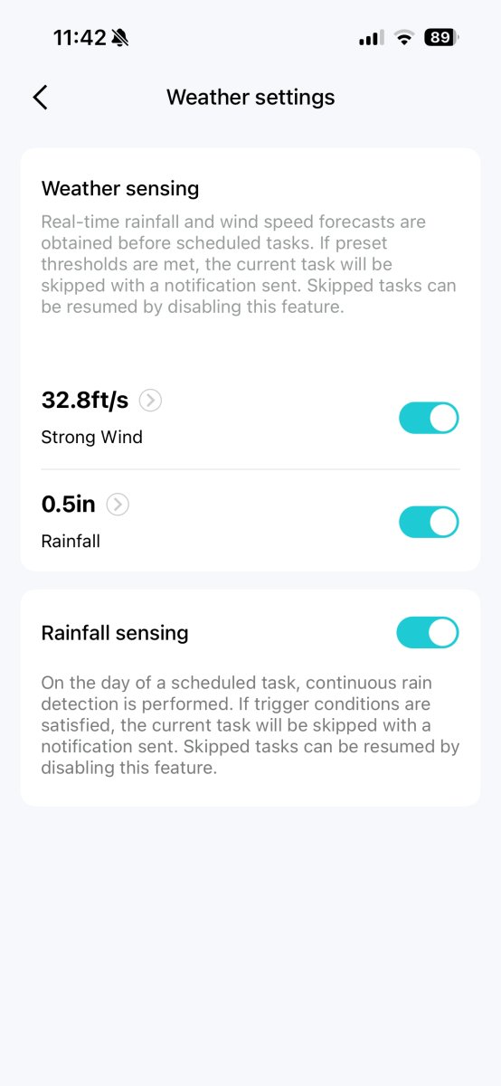 Aiper IrriSense 2 app screenshot
