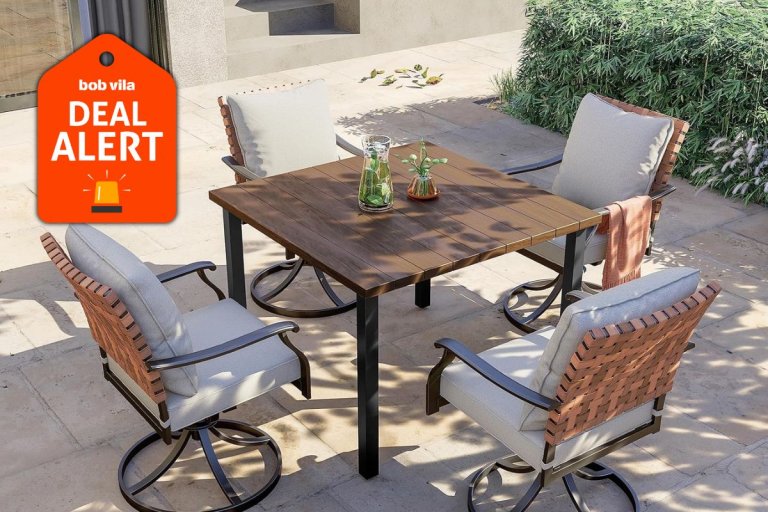 Amazon's Big Spring Sale Dropped Patio Furniture to Clearance-Level Prices—Up to 40% Off Dining Sets, Lounge Chairs, and More