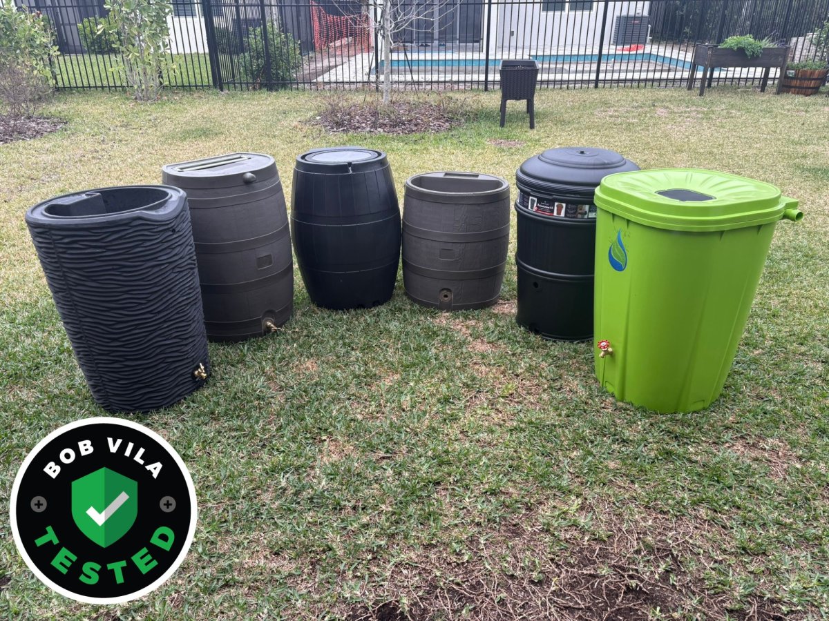 Best Rain Barrel display