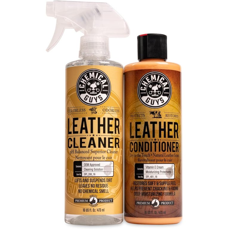 Chemical Guys Leather Cleaner & Conditioner Kit
