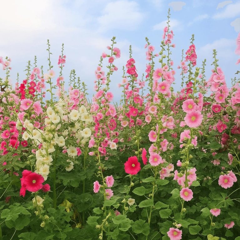 Cottage Garden Shoppable list Hollyhock Seeds