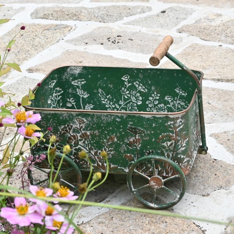 Cottage Garden Shoppable list Wheelbarrow-Style Wagon Planter