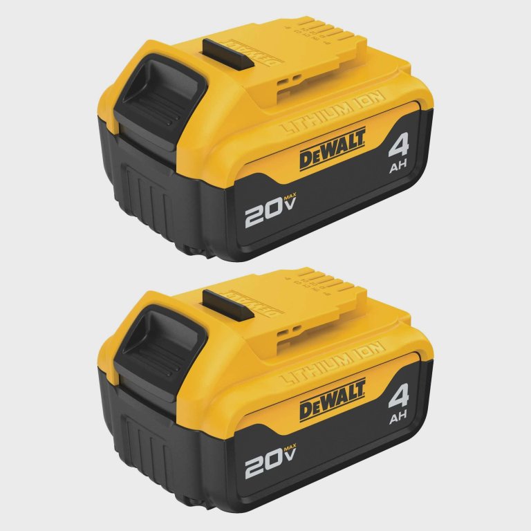 DEWALT 20V MAX 4Ah Battery 2-Pack (DCB204-2)