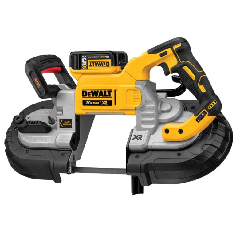 DeWalt DCS376P2 20V MAX 5” Dual Switch Band Saw