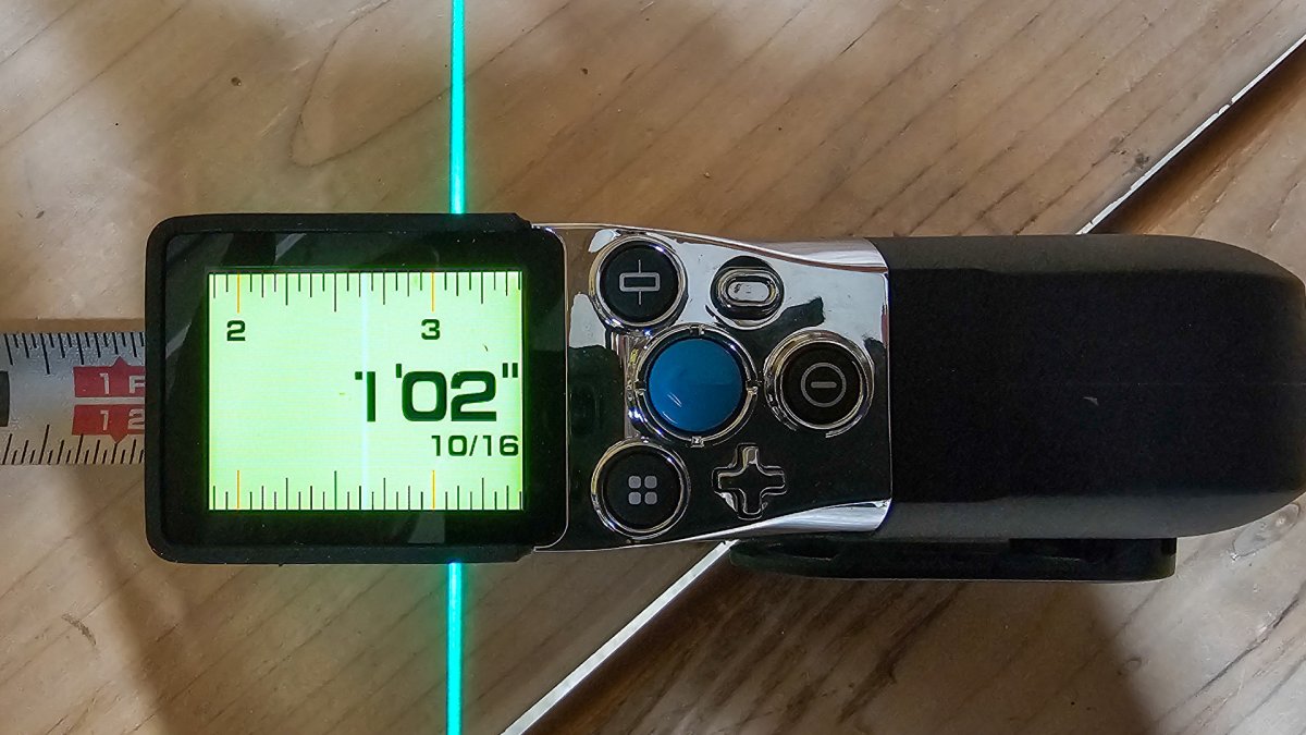 Digital Readout reflects XTape 1