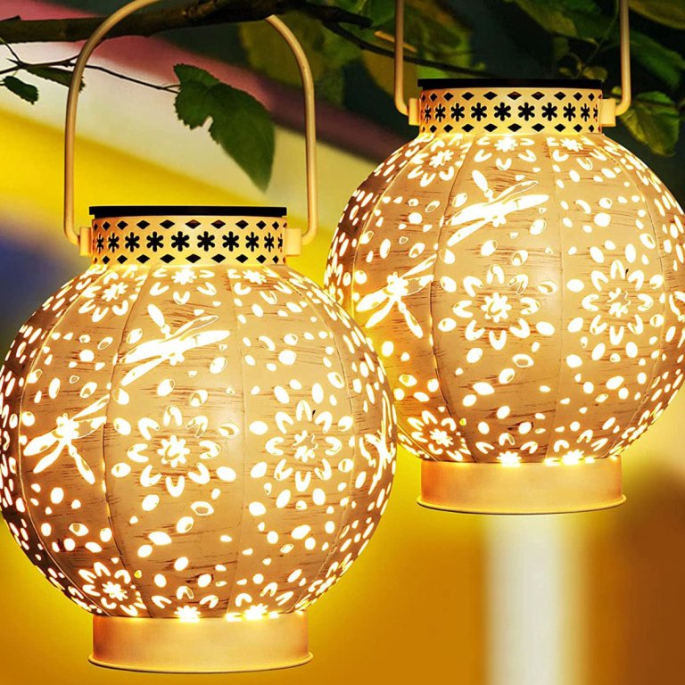 Garden Lighting Ideas Kooper Solar-Powered Integrated LED Outdoor Lantern