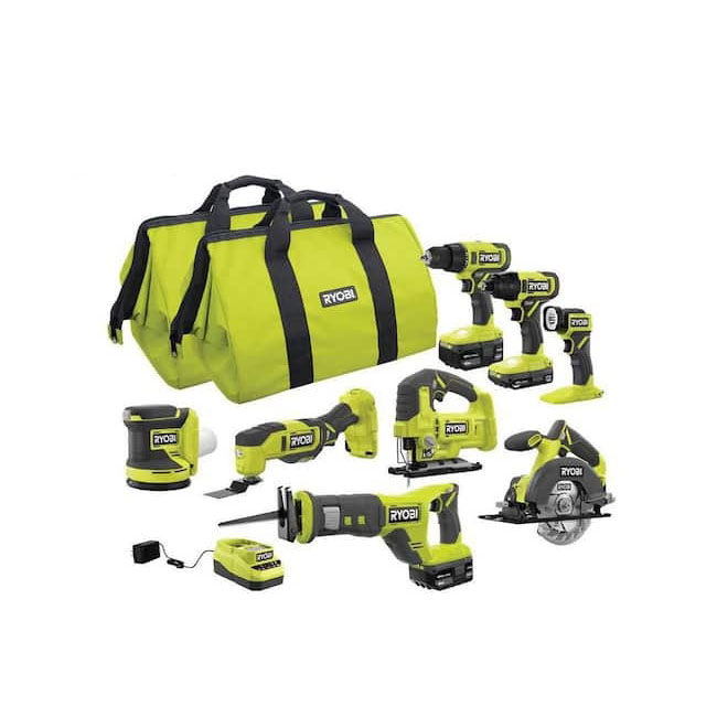 Home Depot Spring Sale Rival Rival Ryobi Deals Ryobi 18V 8-Tool Combo Kit
