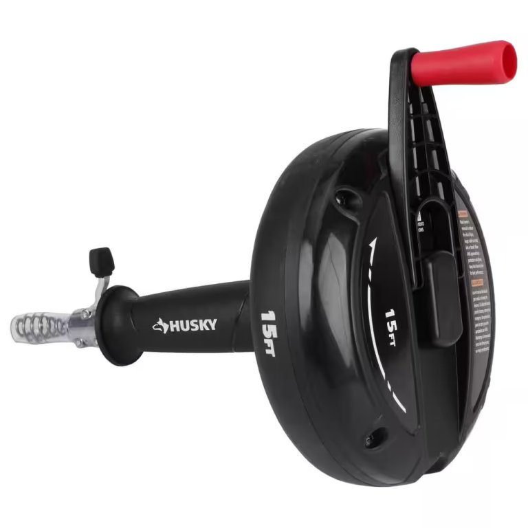 Husky 15-Foot Manual Drain Snake