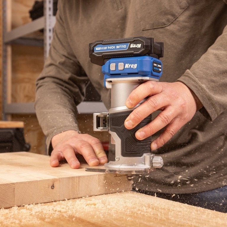 Kreg BOGO at Rockler Kreg 20V Ionic Drive 1 4 Trim Router