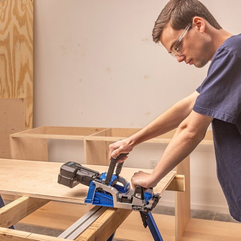 Kreg BOGO at Rockler Kreg 20V Ionic Drive Rebel Pocket-Hole Joiner