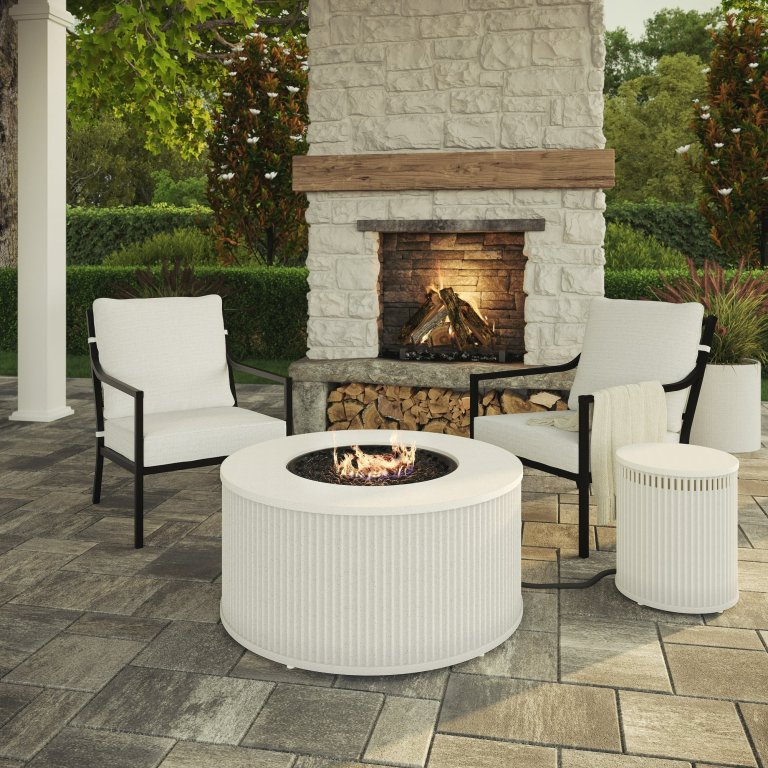 New Walmart Home Decor Furnishing Outdoor Living Collection My Texas House Cambria Patio Conversation Set