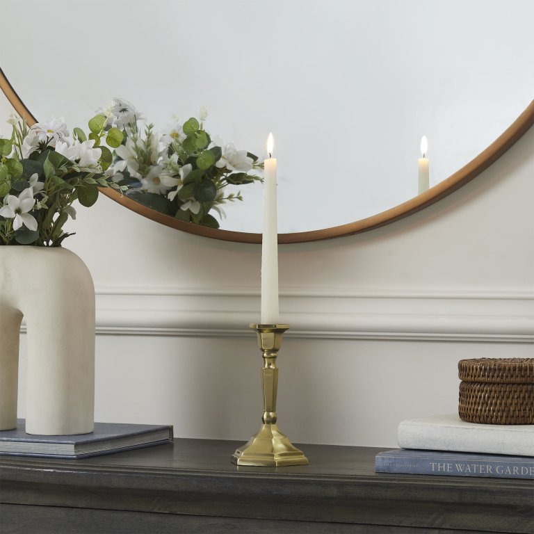 New Walmart Home Decor Furnishing Outdoor Living Collection My Texas House Gold Taper Candle Holder