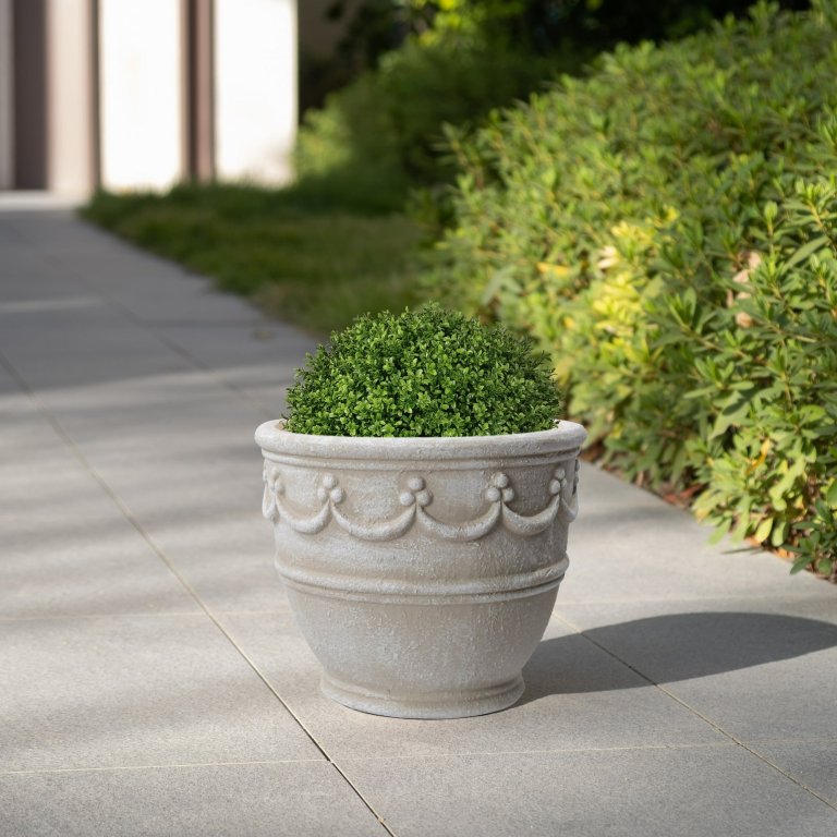 New Walmart Home Decor Furnishing Outdoor Living Collection My Texas House Wave Embossed Retro Planter