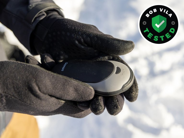Ocoopa Hand Warmer in use