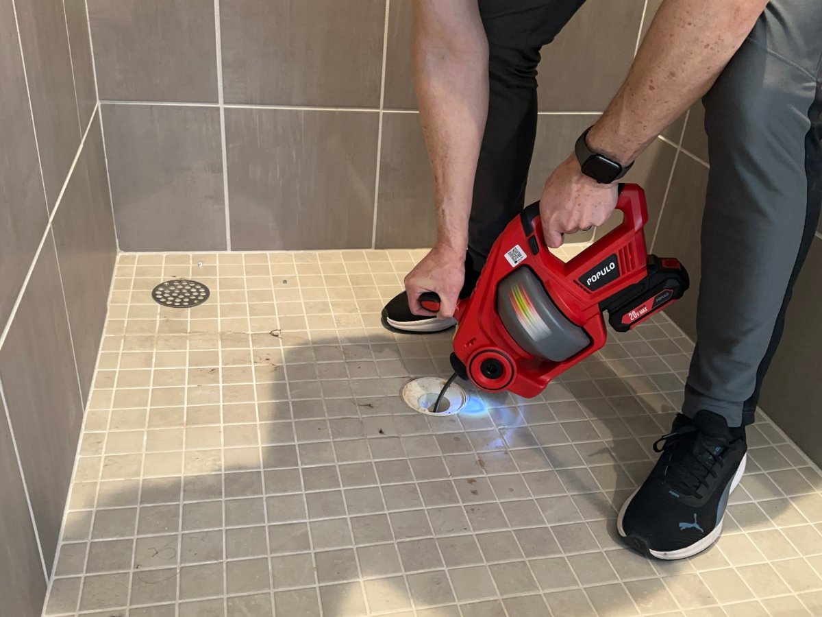 Populo PCA-G2 20V MAX Cordless Drain Auger Kit
