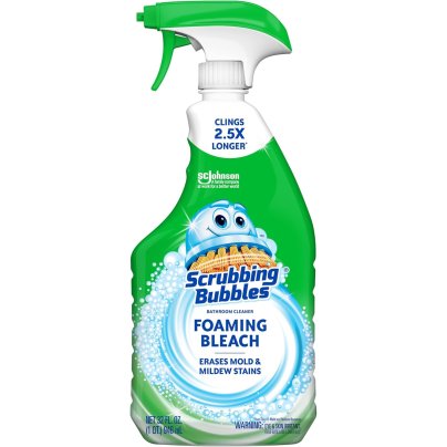 Scrubbing Bubbles Foaming Bleach Shower Cleaner