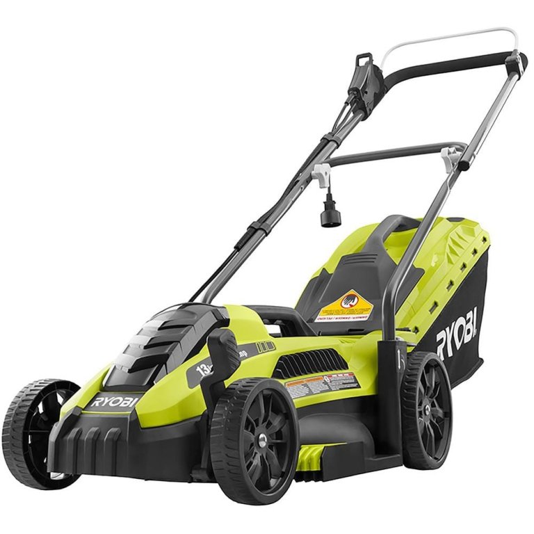 The Best Electric Mowers Option Ryobi 13 Corded Push Lawn Mower