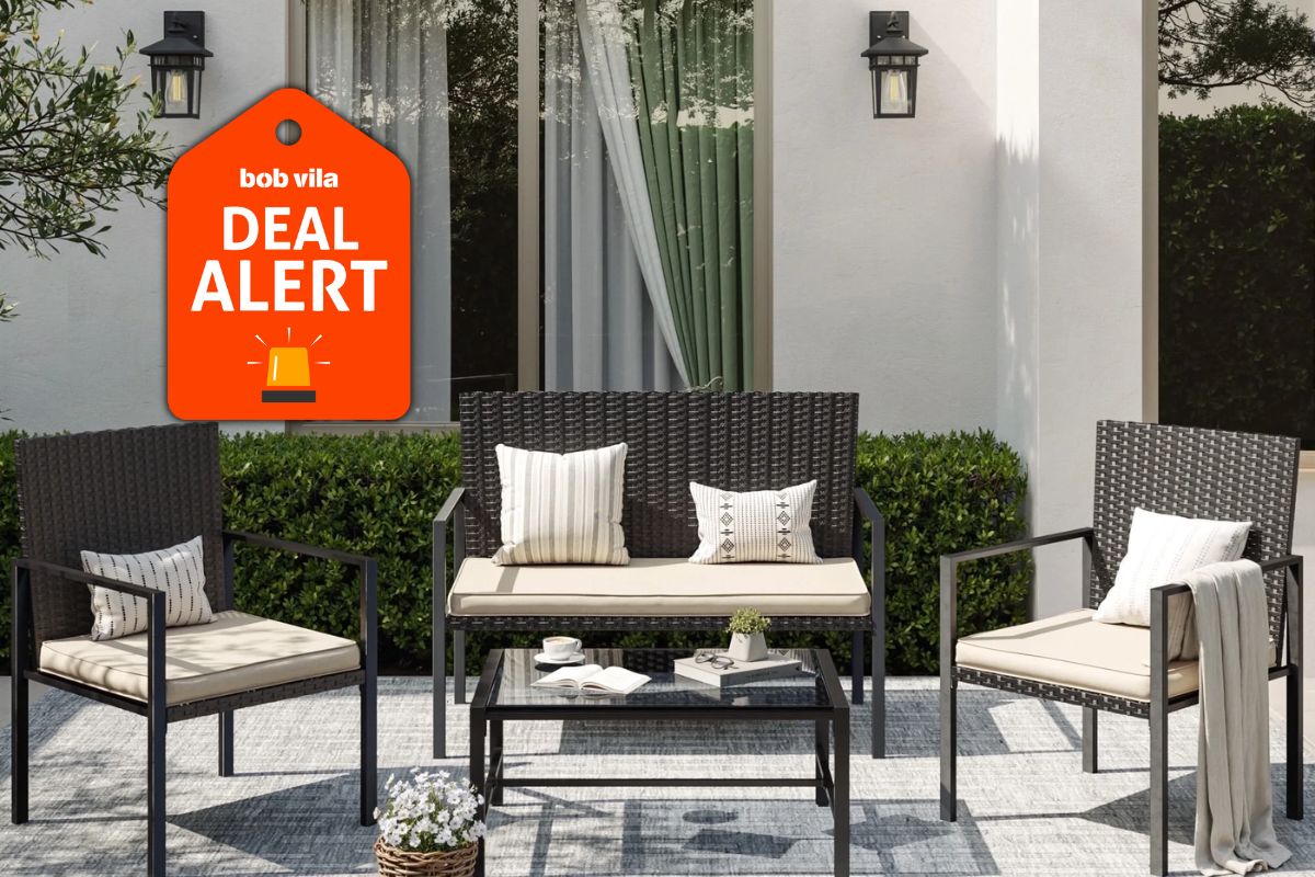 Walmart Dropped a 4-Piece Patio Set To $99—Save 72% Ahead of Spring