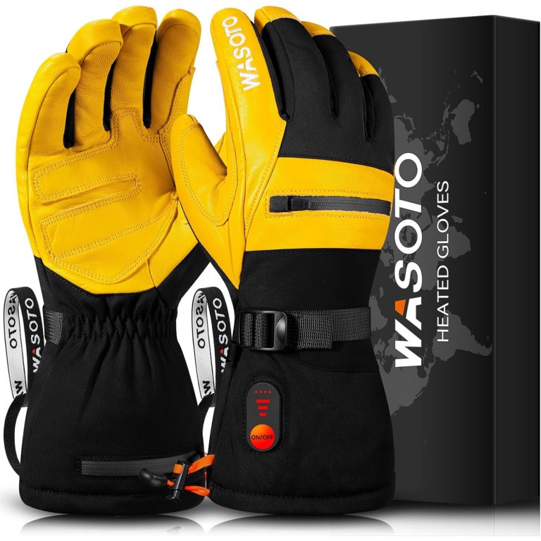 Wasoto Heated Leather Work Gloves