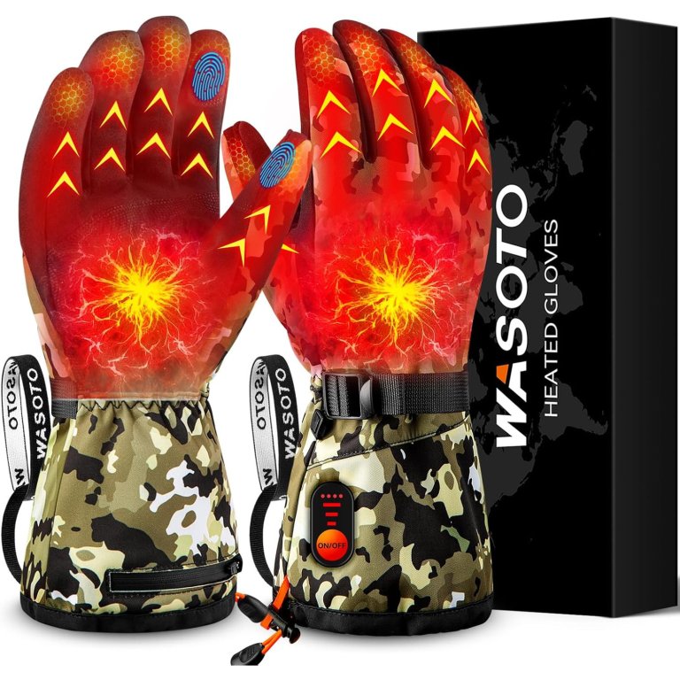 Wasoto Waterproof Rechargeable Heated Gloves