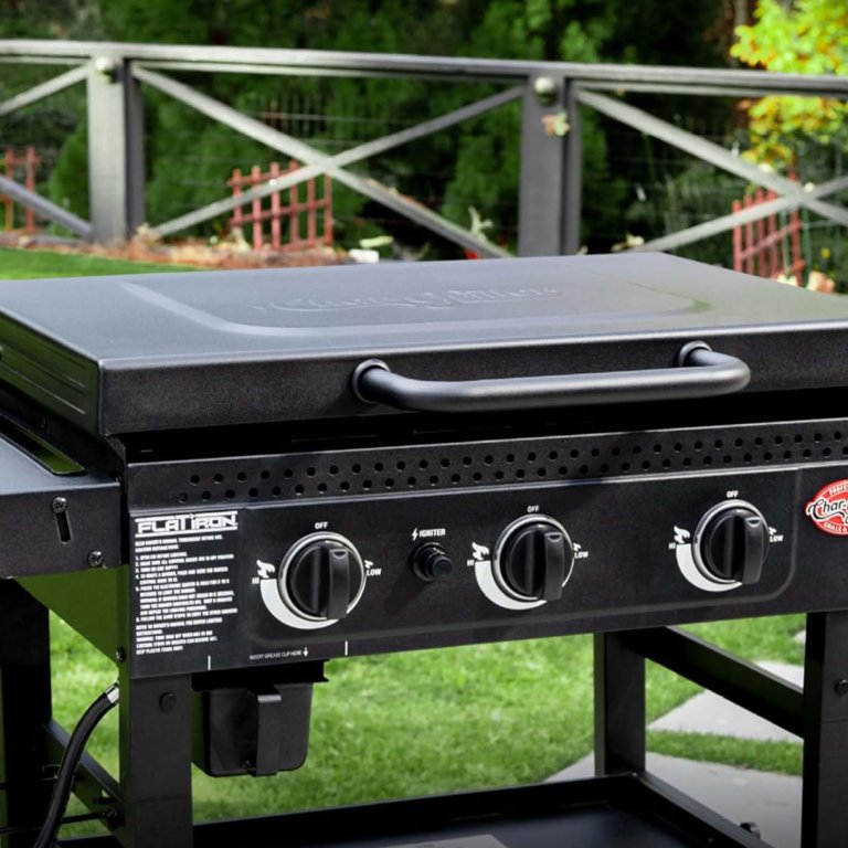 Amazon Grill Deals Char-Griller Flat Iron 3-Burner Gas Griddle