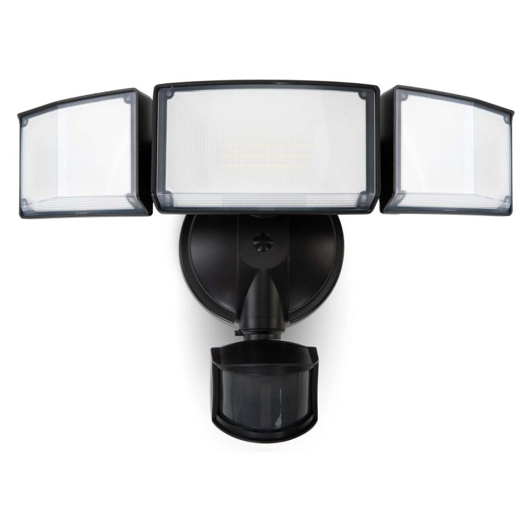 Amazon Outdoor Lighting Deals LUTEC 72W 7500LM 3-Head Motion Sensor Light