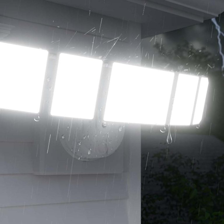 Amazon Outdoor Lighting Deals Olafus 130W 5-Head LED Flood Light