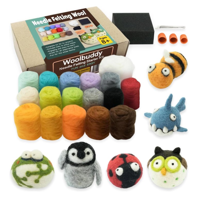 Best Mother’s Day Gifts for DIY Moms Woolbuddy Needle Felting Kit