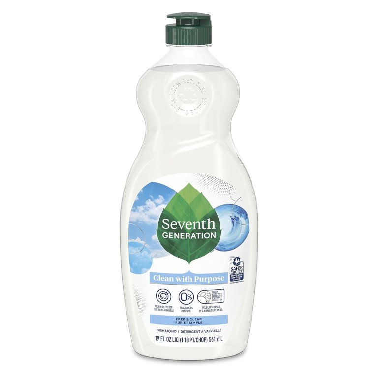 Cleaning Tentpole Awards Seventh Generation Free & Clear Dish Soap