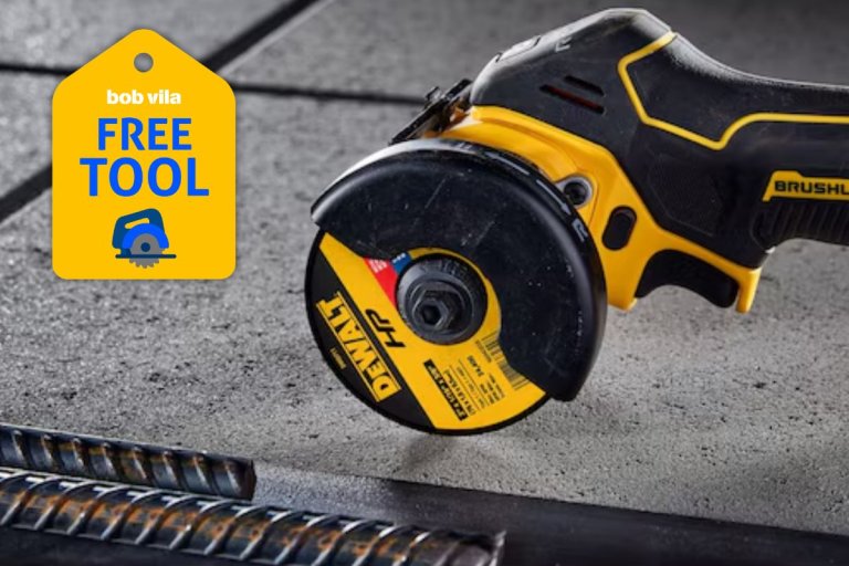 Lowe's Is Giving Away Free DeWalt Tools for Spring—Here's How to Get One