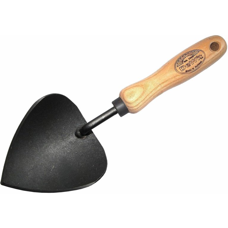 DeWit Heavy-Duty Wood Handle Potting Trowel