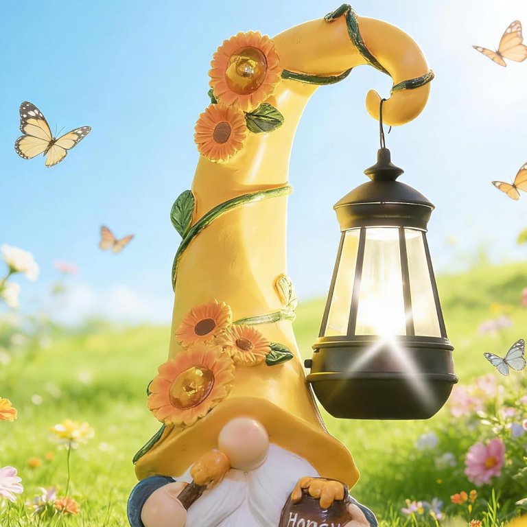 Early Mother's Day Garden Deals Outdoor Garden Décor Gnome Summer