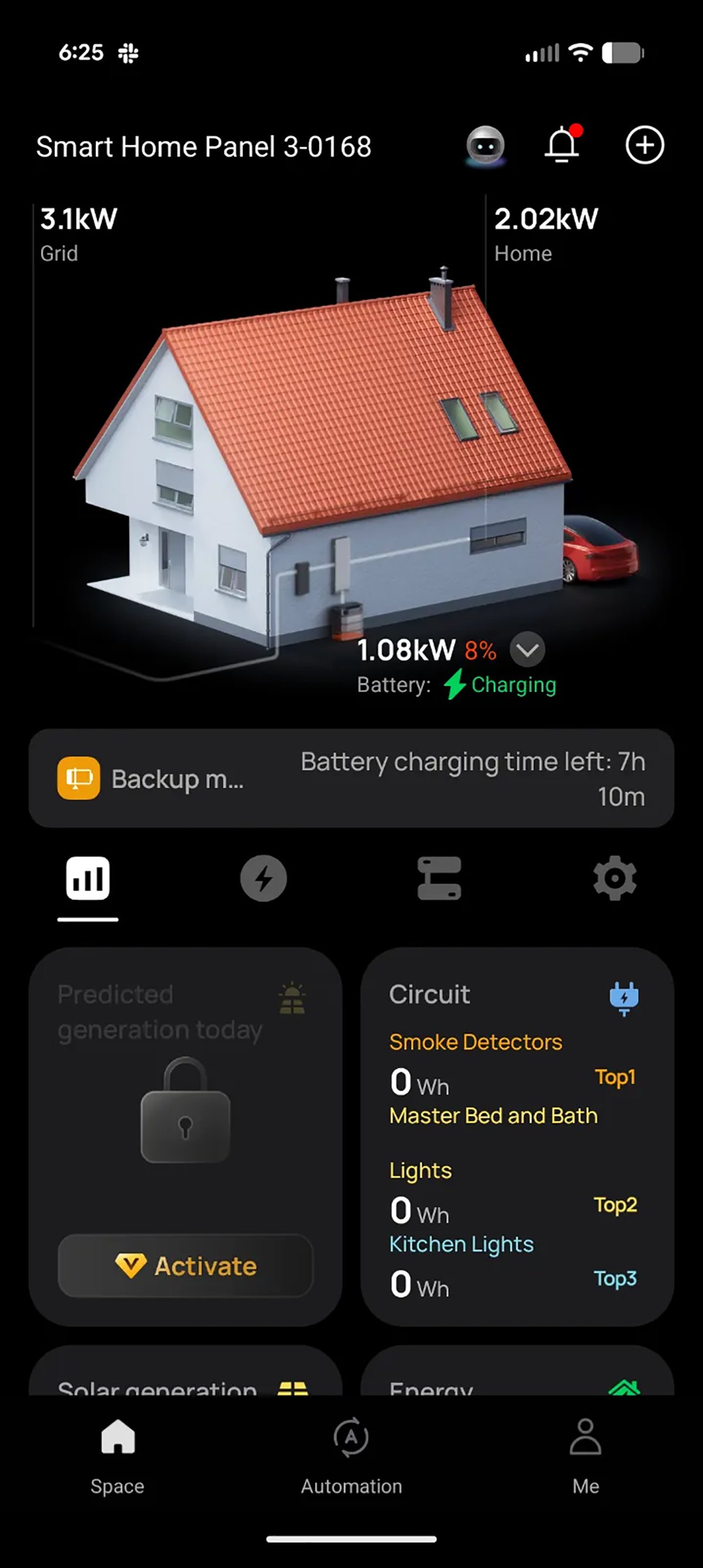 Screenshot of the EcoFlow Delta Pro Ultra X app