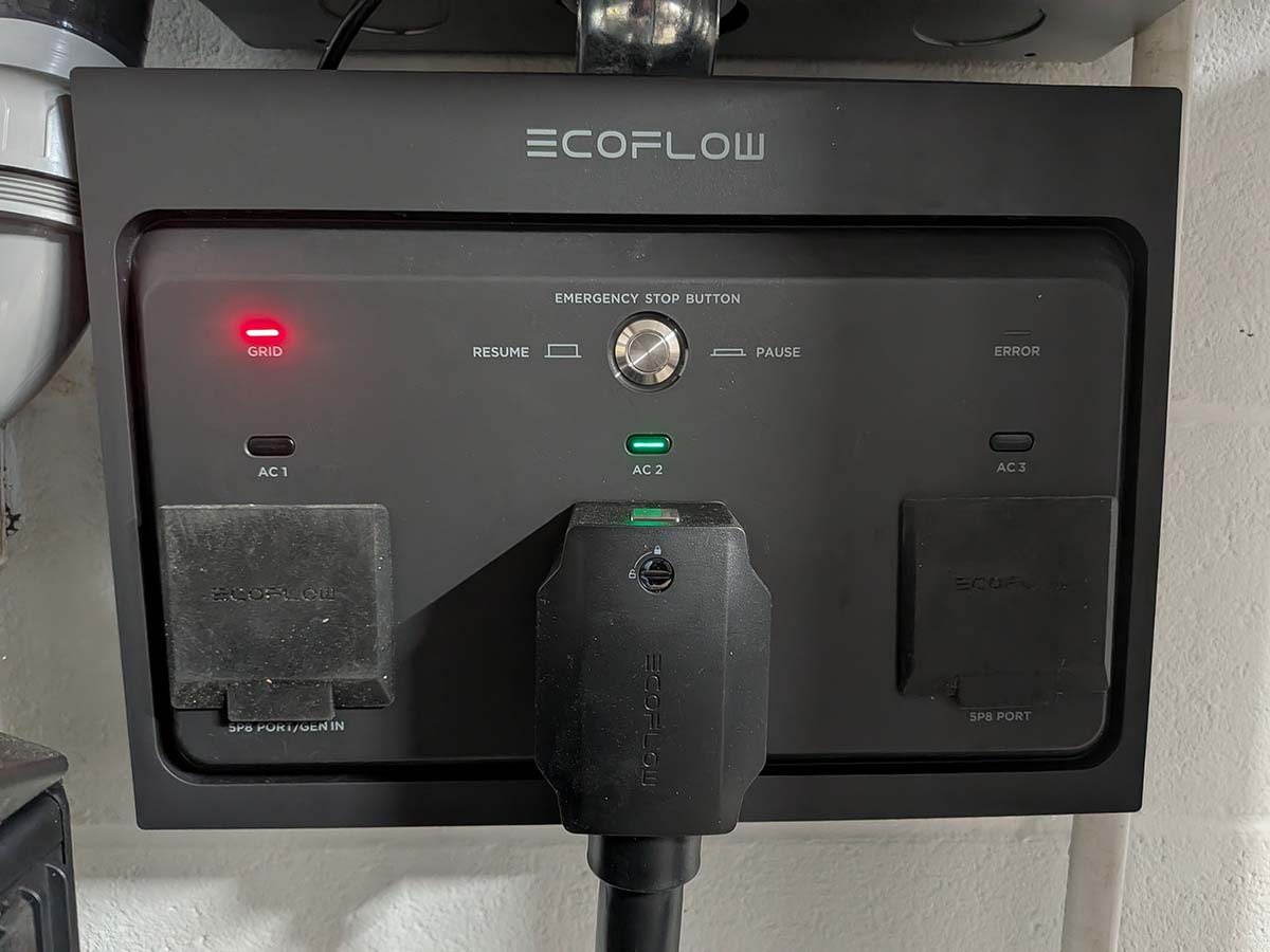 The EcoFlow Delta Pro Ultra X's AC plugs
