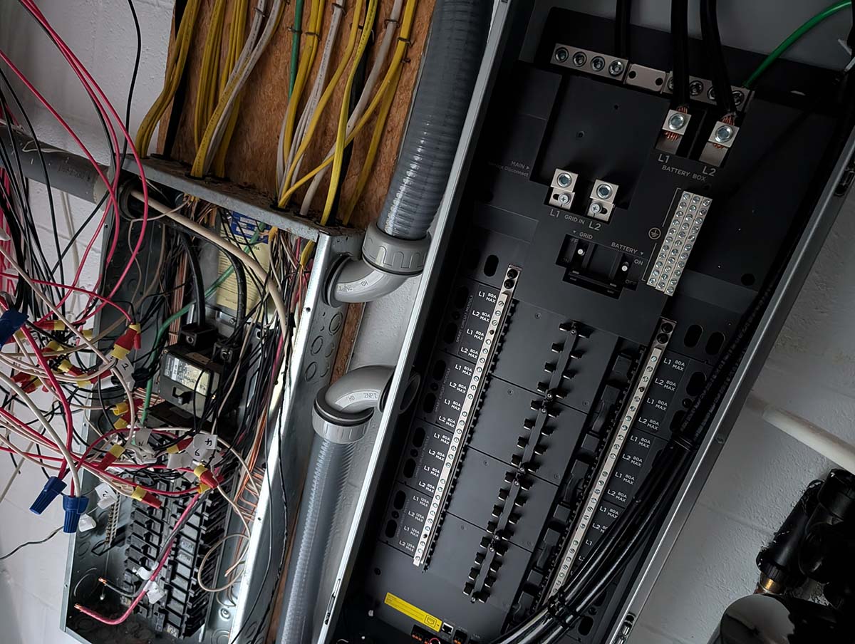 The EcoFlow Delta Pro Ultra X installation process