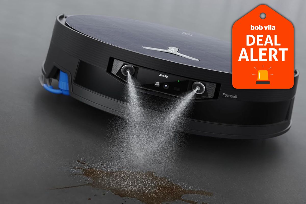 Amazon Drops the Price on This Stain-Removing Ecovacs Robot Vacuum for Spring Messes