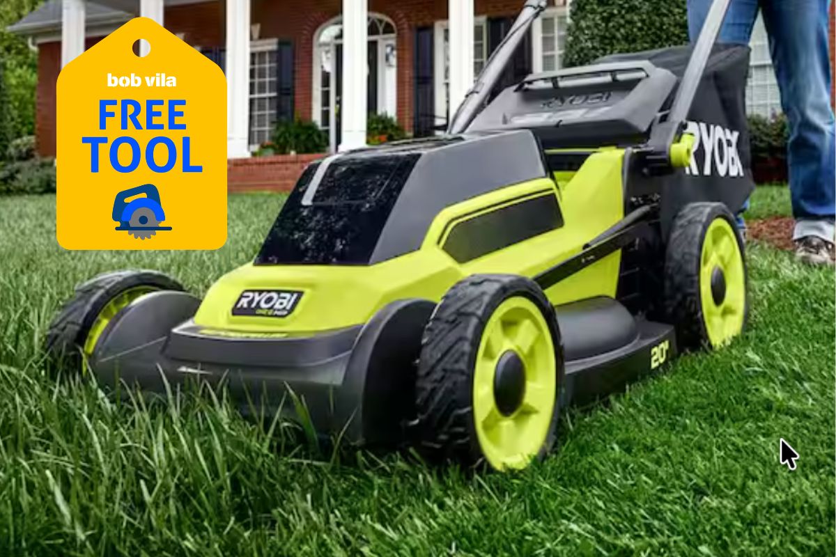 Home Depot Is Giving Away Free Ryobi Tools—Trimmers, Sprayers, Blowers, and More