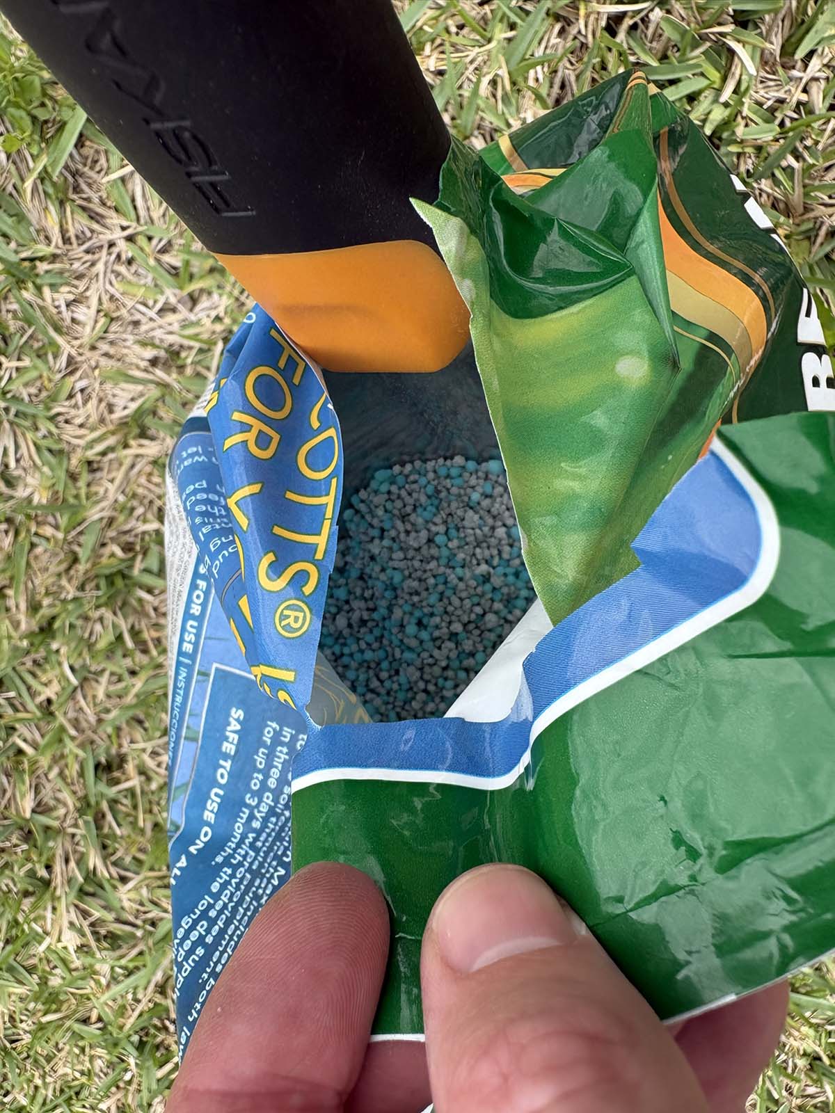 Lawn Fertilizer bag