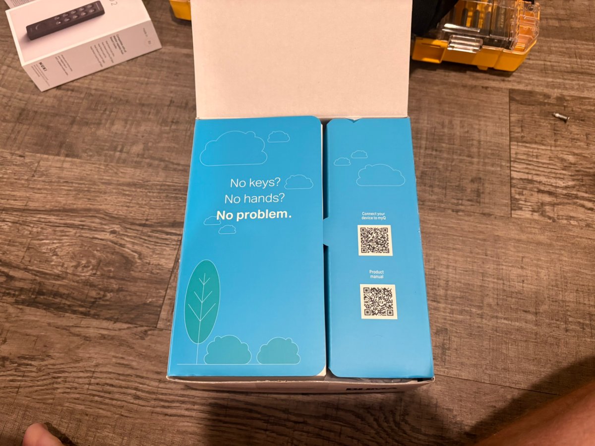 Unboxing the MyQ Video Smart Lock
